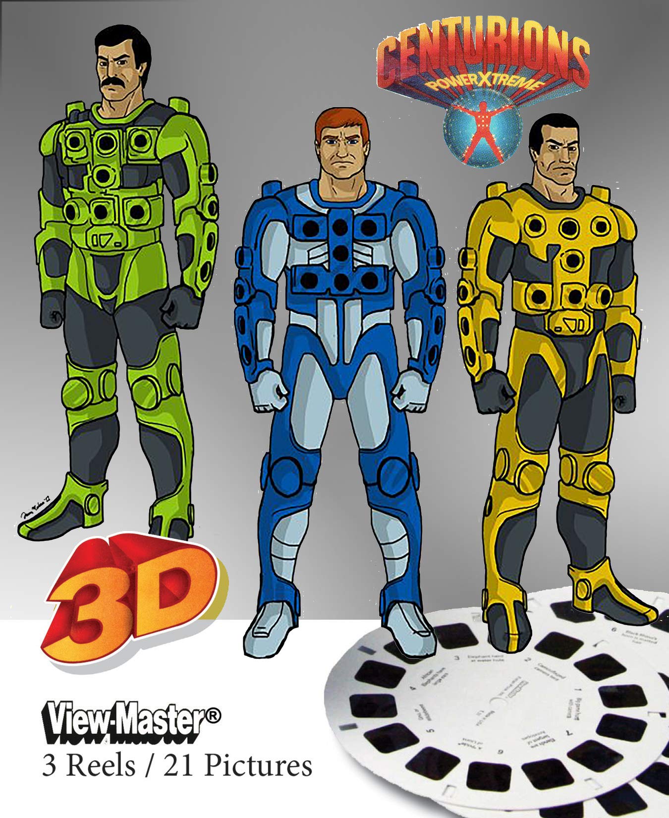 Amazon.com: Centurions - Classic ViewMaster - 3 Reels New - Sealab